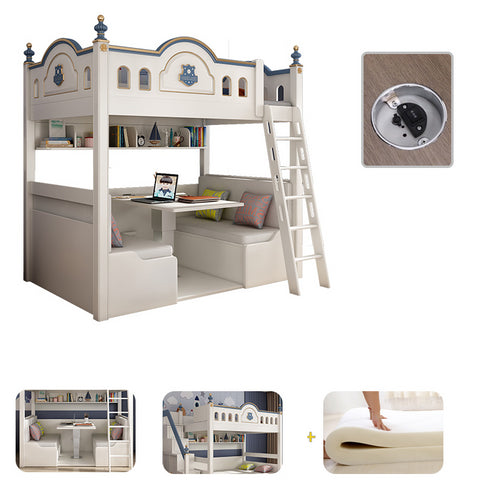 Upper and lower multi-function combined bed