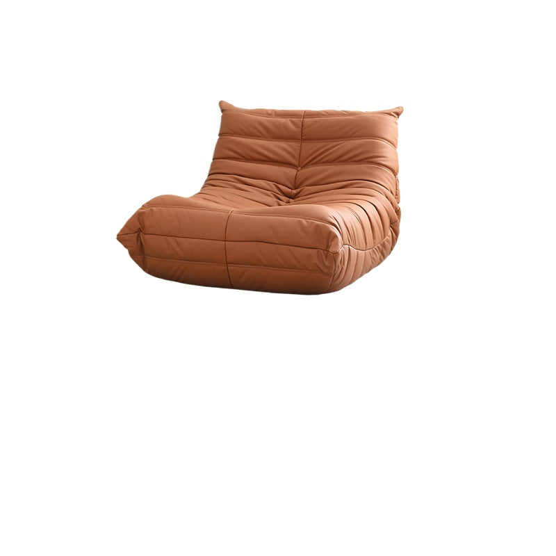 Minimalist leather sofa