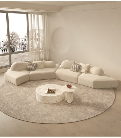 Italian modular fabric sofa