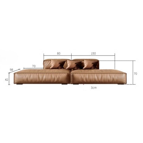 Baxter module free combination sofa