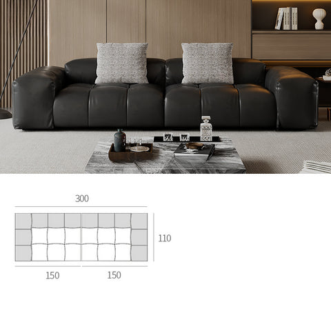 SABA Pixel Module Leather Sofa