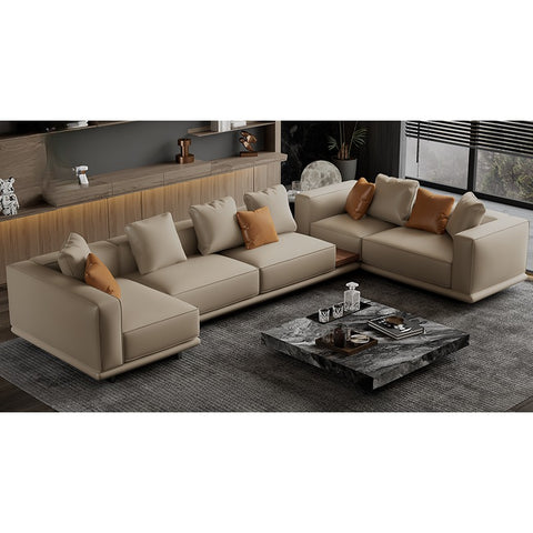 Italian Horizonte leather sofa