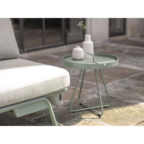 Pistachio Side Tray Table With Removable Topgarden