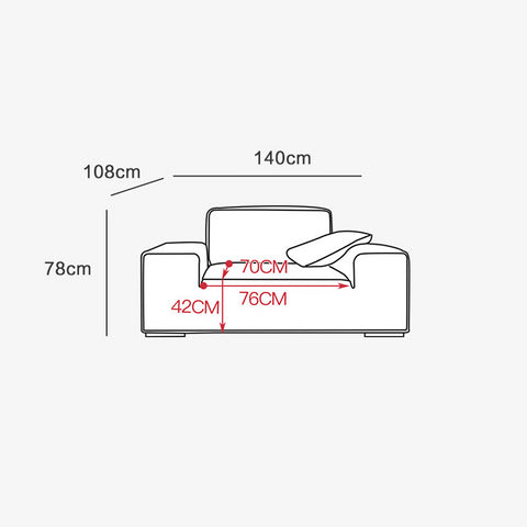 Italian minimalist high-end all-leather sofa