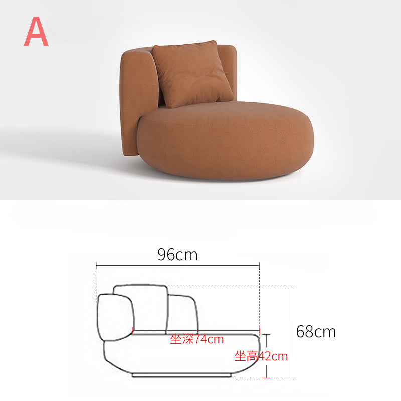 Curved furniture combination