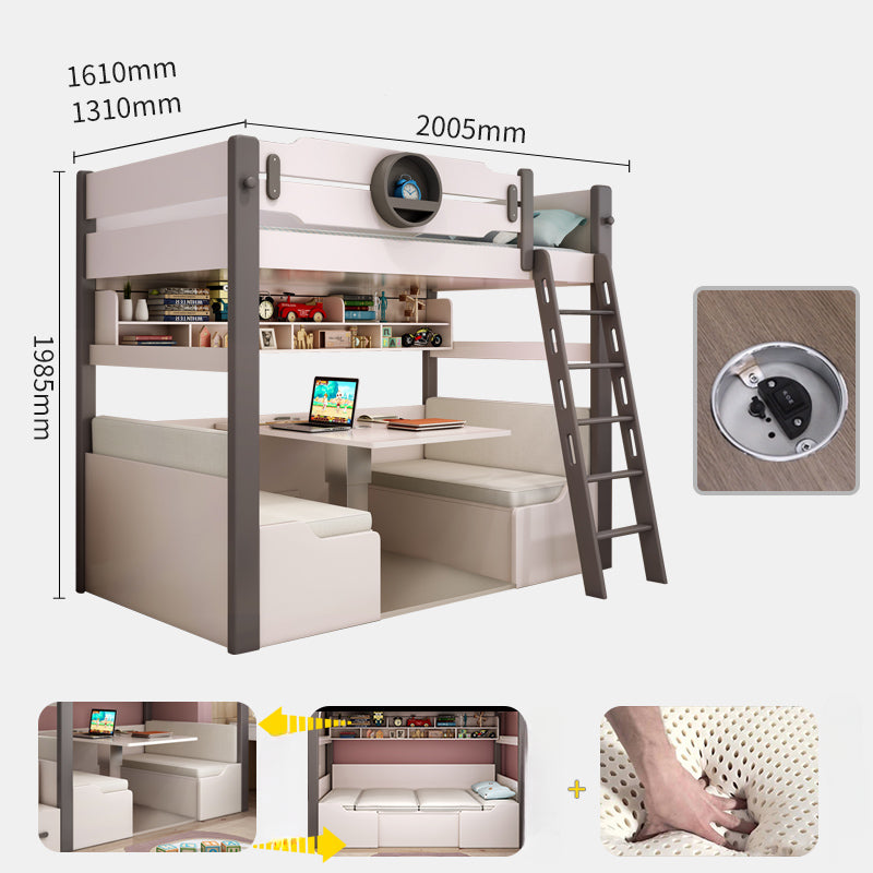 Upper and lower bed multifunctional combination bed