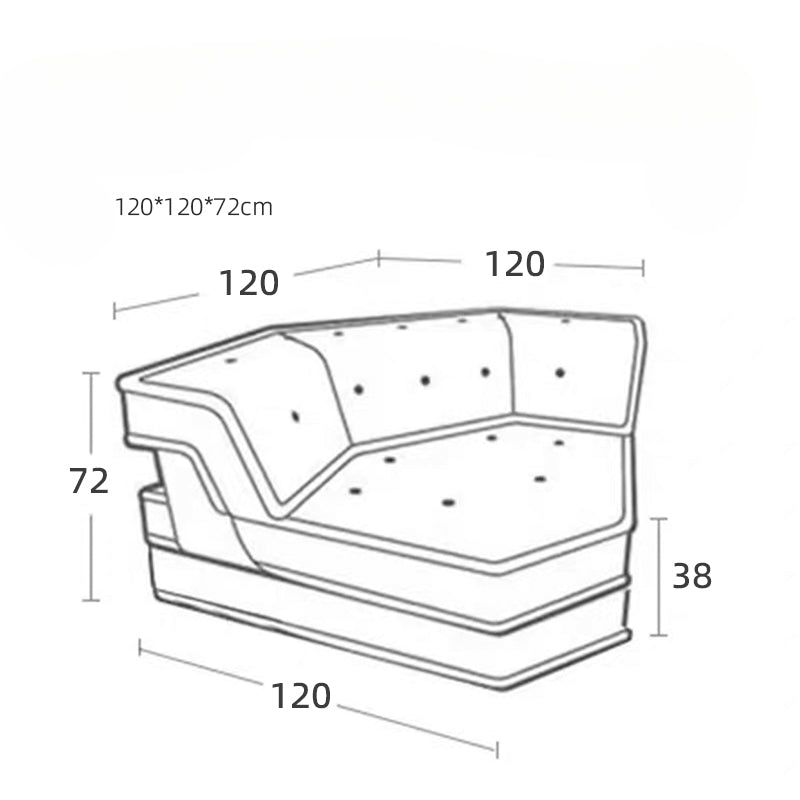 Rochburg color multi-combination sofa