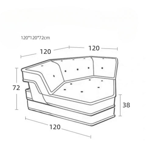 Rochburg color multi-combination sofa