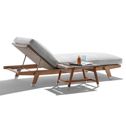 High end teak lounge chairs garden