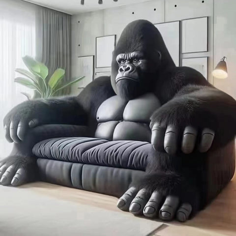 Internet celebrity gorilla sofa personality variety