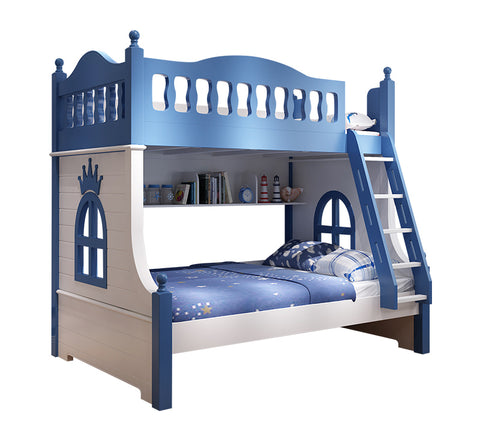 Children&#039;s bed bunk bed slide combination bed