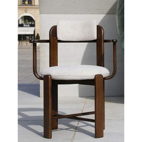 French minimalist designer's creative solid wood chairgarden