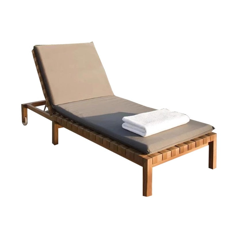 Teak folding bed garden