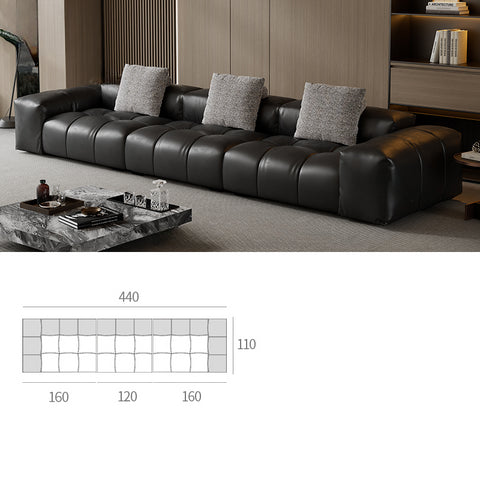 SABA Pixel Module Leather Sofa