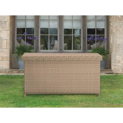 Sandstone Rattan Standard Cushion Box with Linergarden