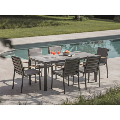 6 Seat Rectangle Dining Setgarden