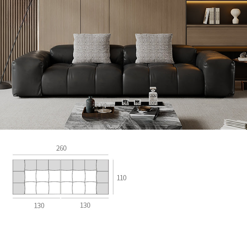 SABA Pixel Module Leather Sofa