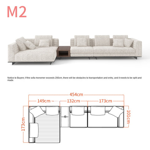 Modern villa sofa