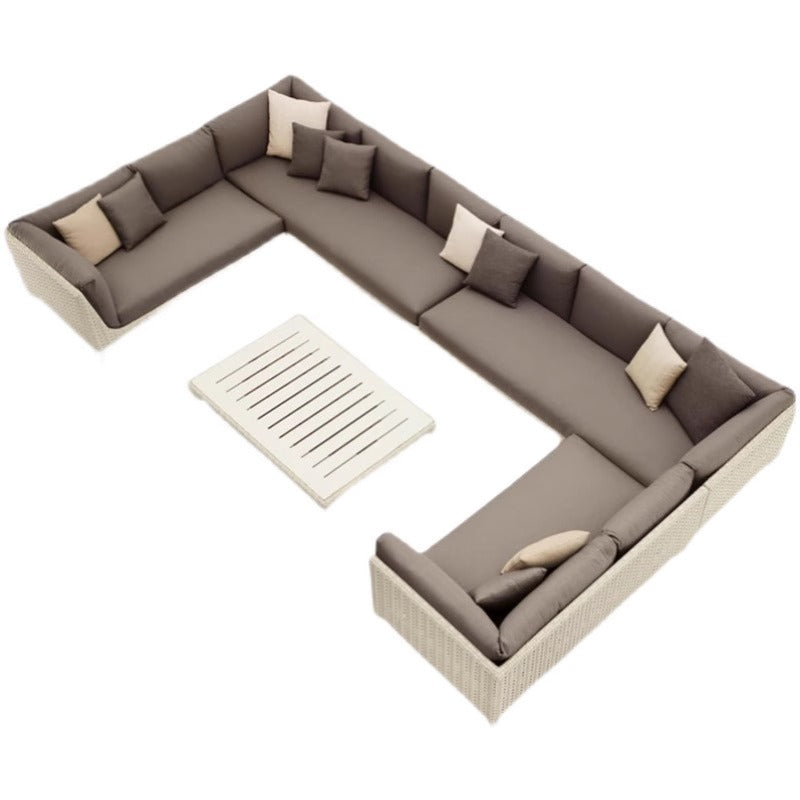 garden rattan sofa combination garden