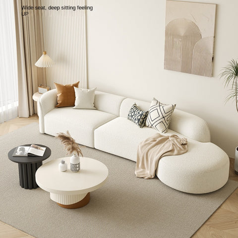 Modern cream sofa