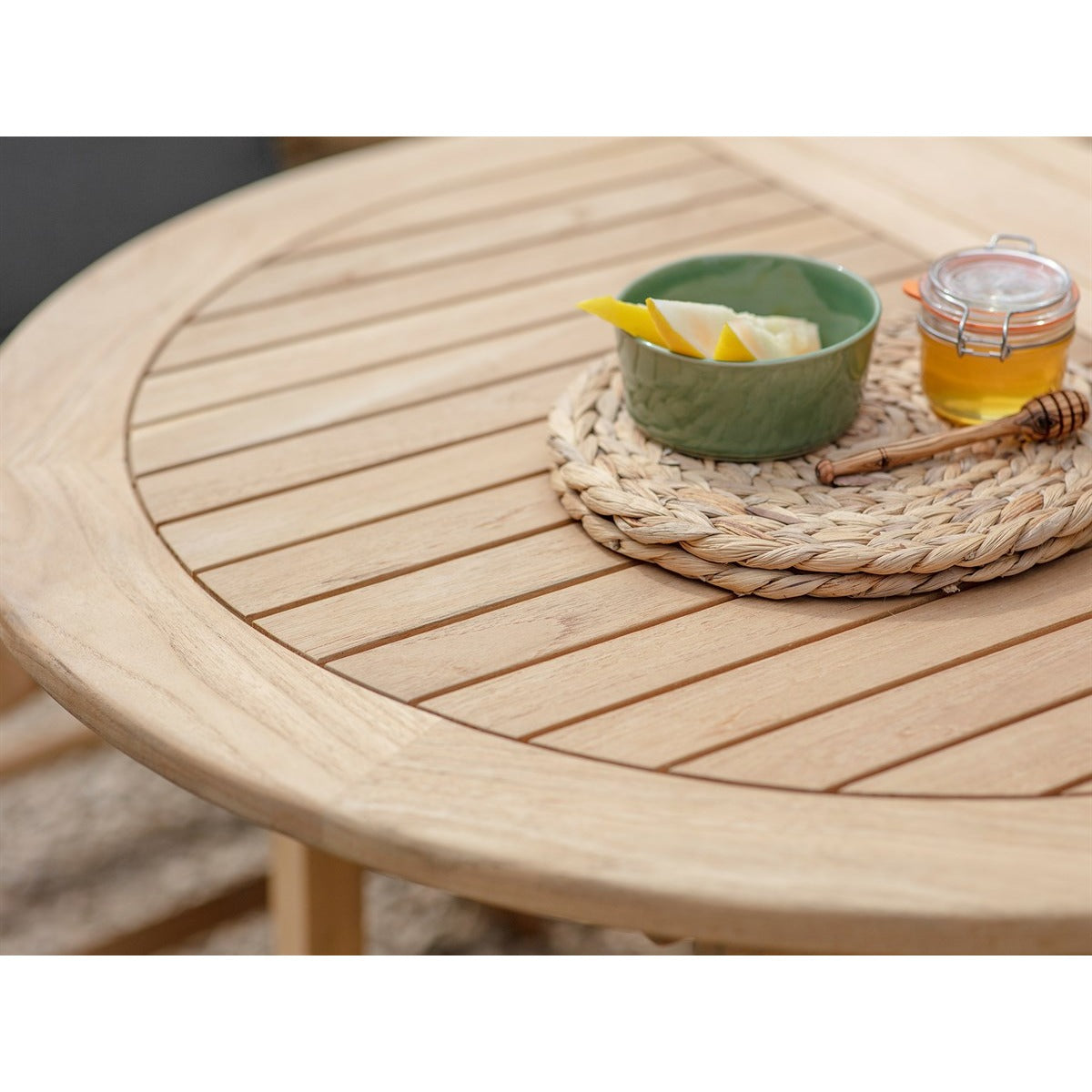 Teak 8 Seat Oval Dining Setgarden