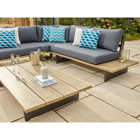 Corner Sofa with Rectangle Coffee Tablegarden