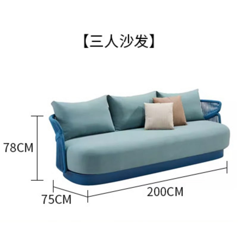 Modern Garden Vine Weaving Sofa Combinationgarden