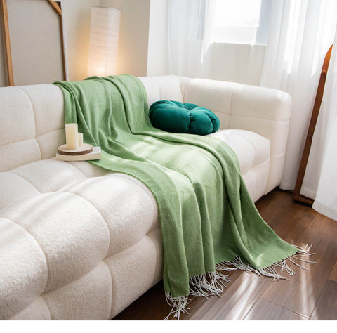 Leisure sofa solid color blanket blanket