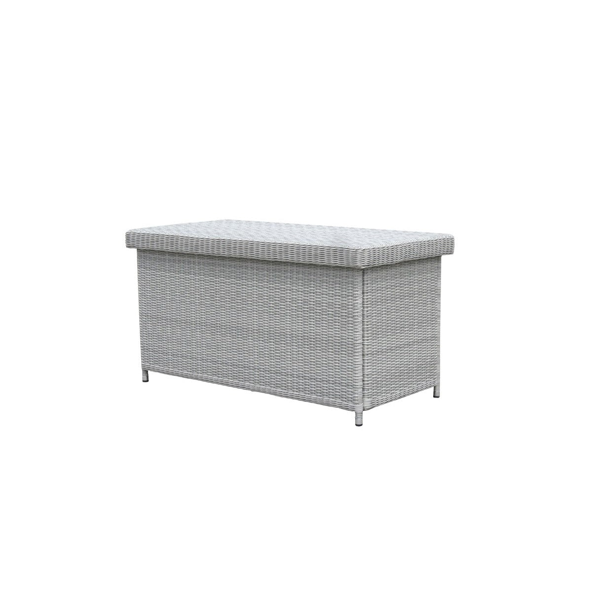 Dove Grey Rattan Standard Cushion Box including Linergarden