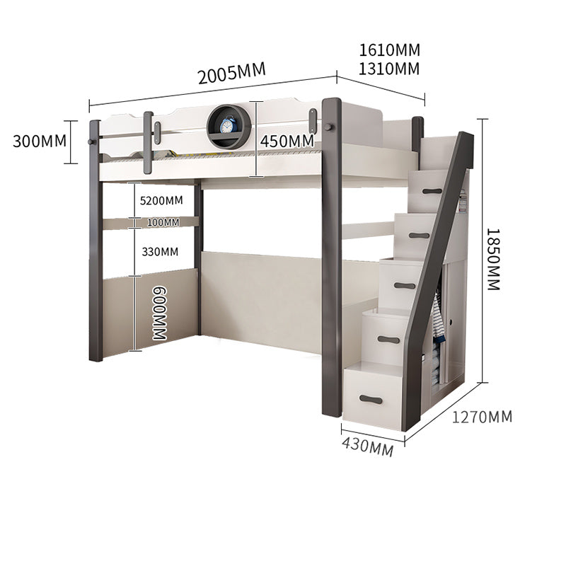 Upper and lower bed multifunctional combination bed