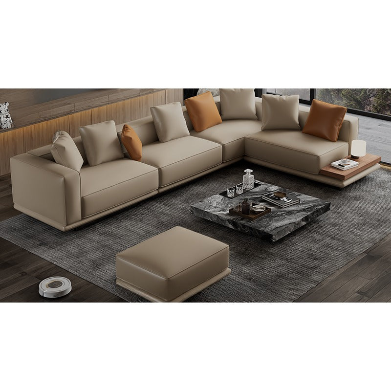 Italian Horizonte leather sofa