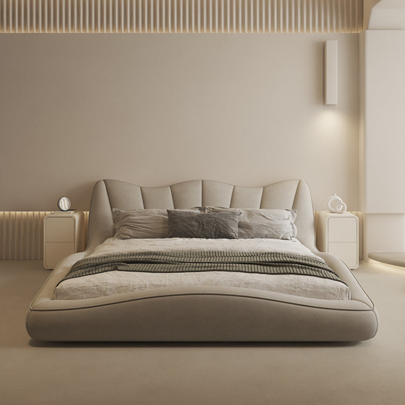 Modern minimalist bedroom petals bed