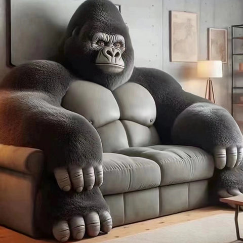 Internet celebrity gorilla sofa personality variety