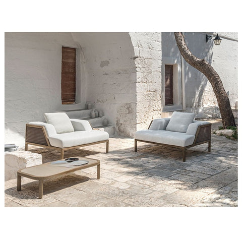 Garden solid wood rattan sofa combinationgarden