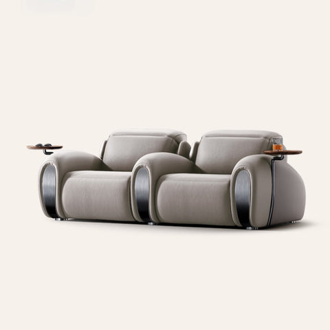 Family Theater Sofa High Sense Villa Whole House Supporting Electric Function Video Room Sofa