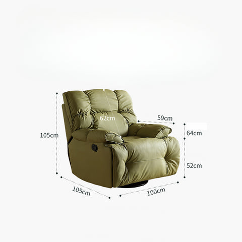 Single lazy living room modern electric function recliner sofa