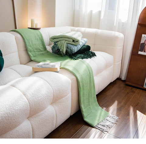 Leisure sofa solid color blanket blanket