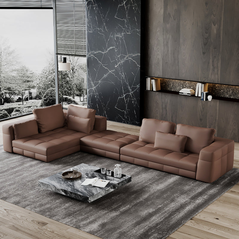 Italian suit leather sofa