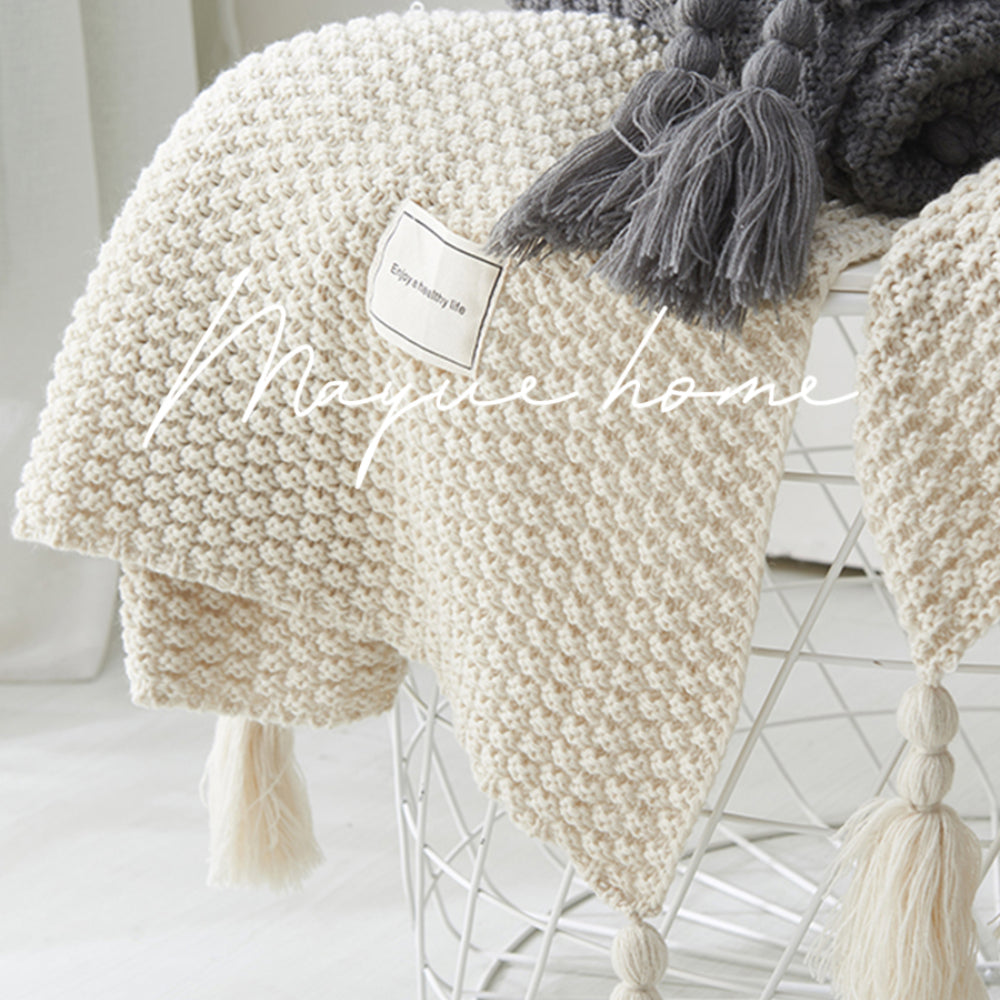 Knitted blanket, sofa blanket, air conditioning blanket