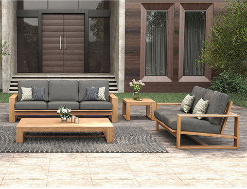 Solid wood  garden sofa garden