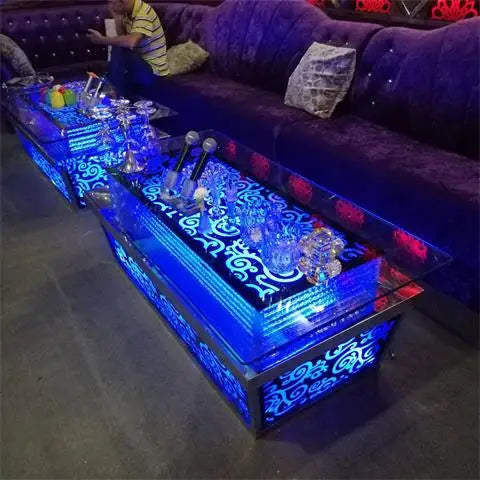 Led illuminated lounge home bars furniture for sale