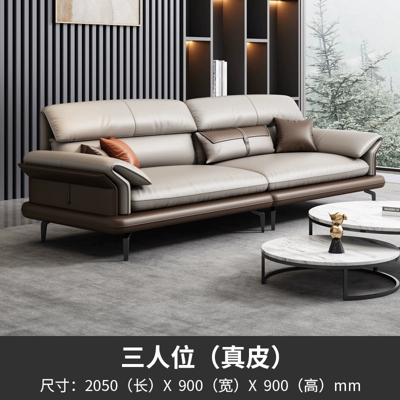 Business VIP reception simple modern sofa tea set