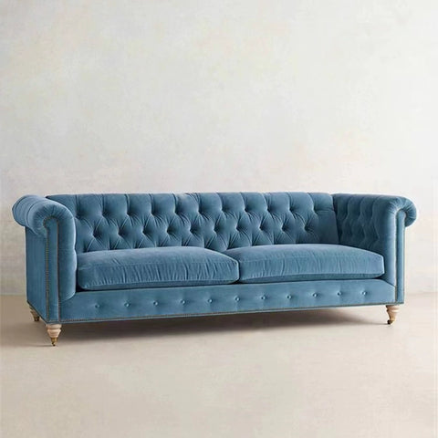 Velvet Modern Sofa