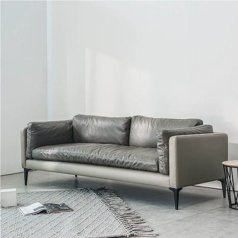 Minimalist technology fabric sofa