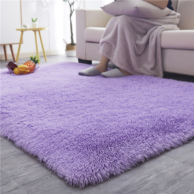 Nordic Carpet Bedroom Living Room Full of Cute Room Bedside Mats Coffee Table Sofa Tatami Long Hair Can Be Carpet Washing