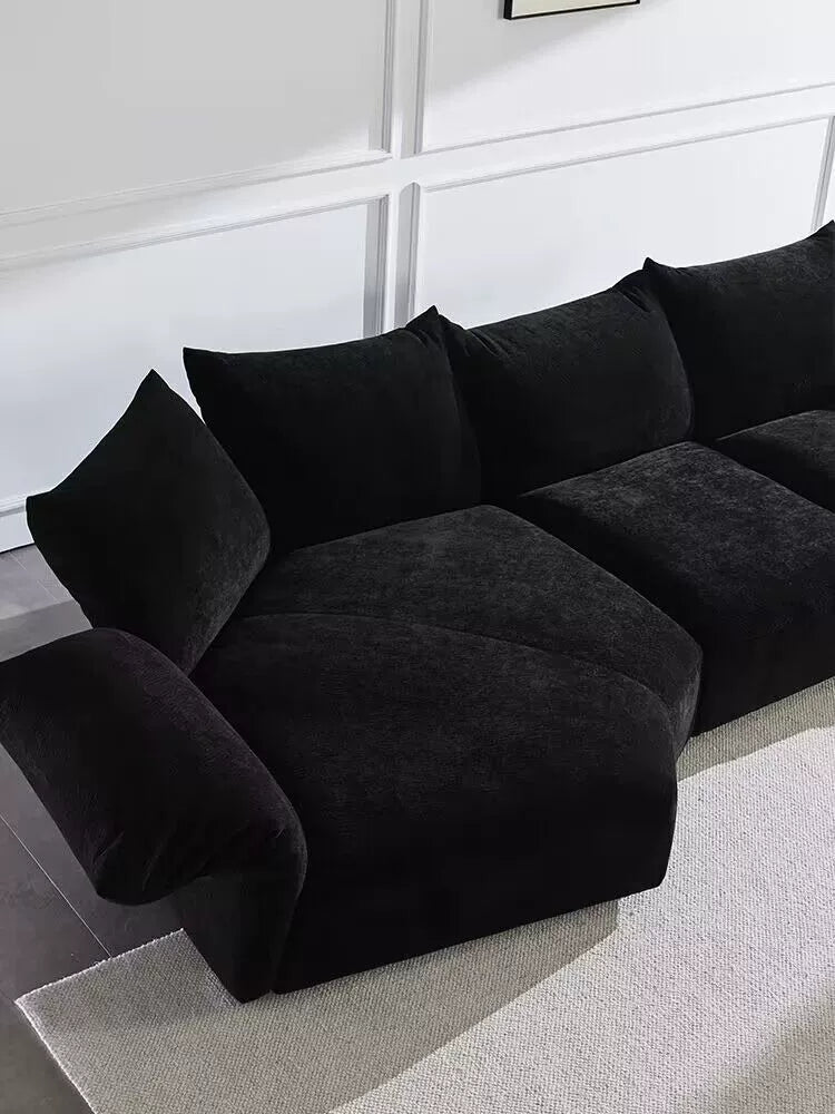 Modern minimalist petal fabric sofa