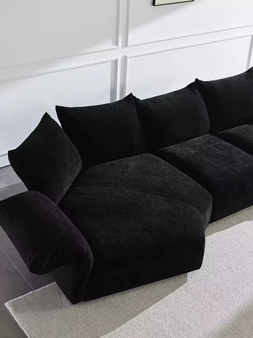 Modern minimalist petal fabric sofa