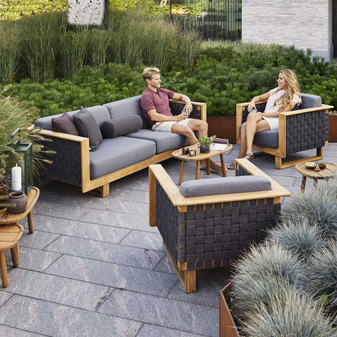 Garden sofa coffee table setgarden