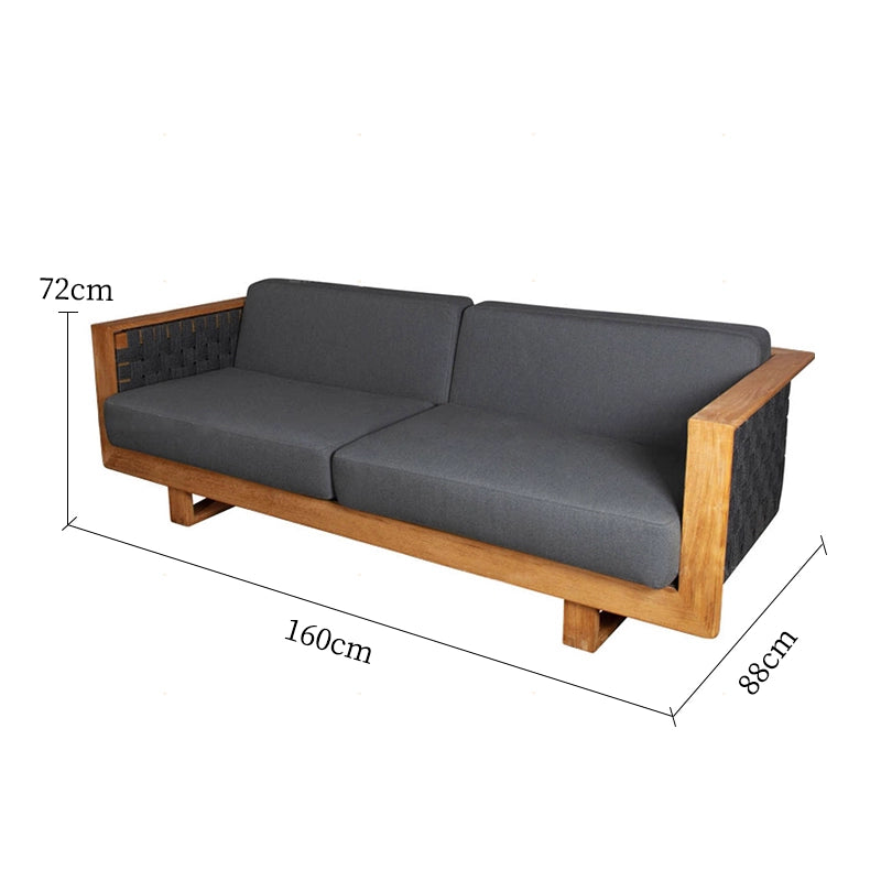 Garden sofa coffee table setgarden