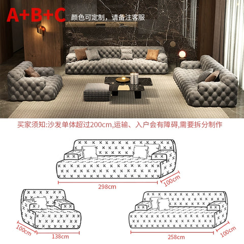 High end luxury Italian sofa